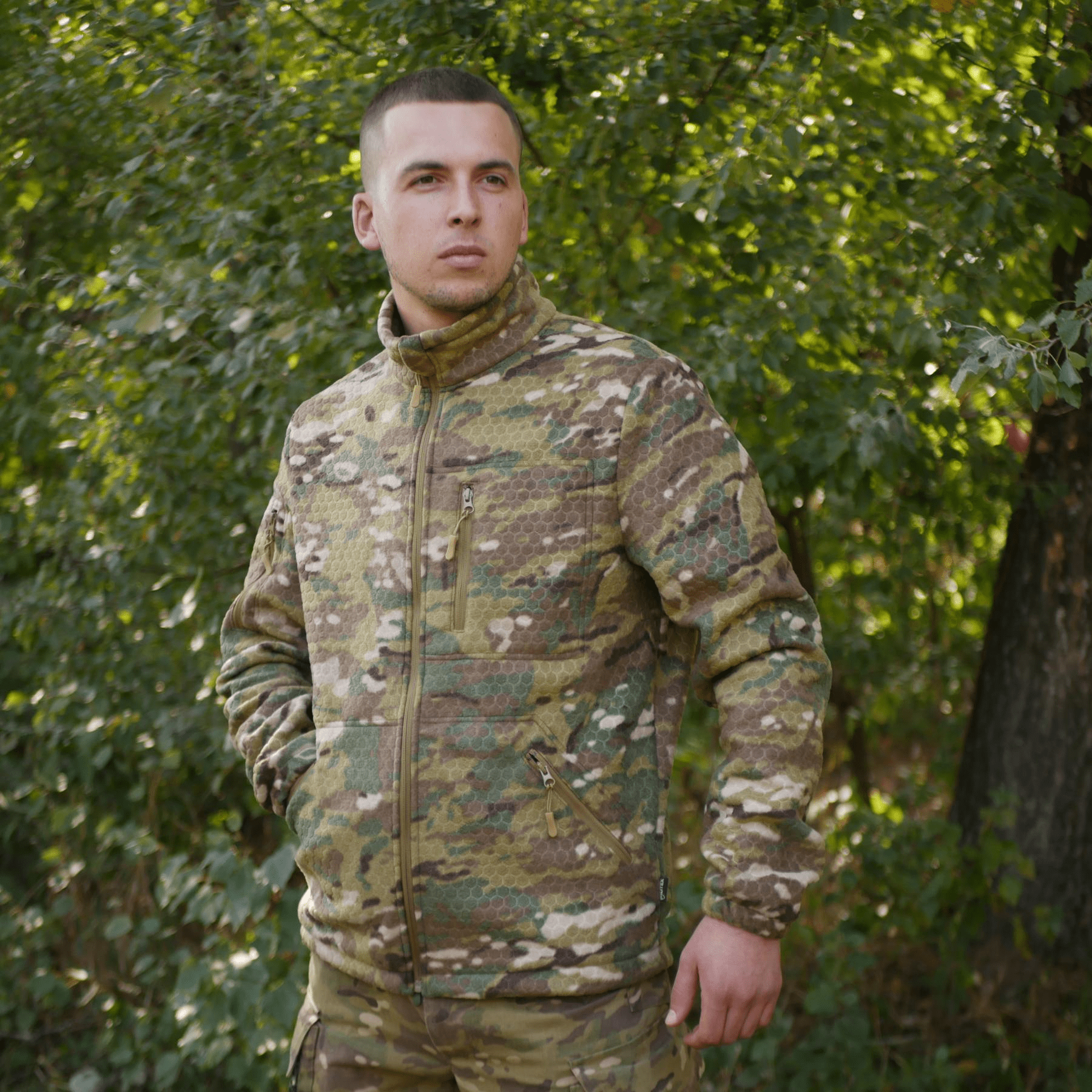 Флисовая кофта Militex Windblock Tactical